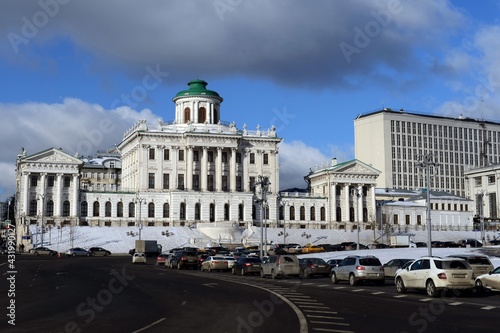 The Pashkov House. Russian State Library in the center of Moscow