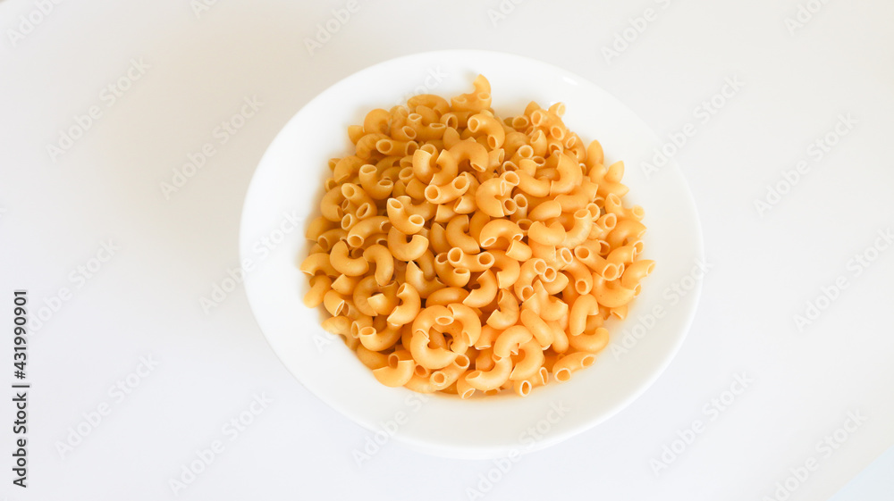 Uncooked pasta