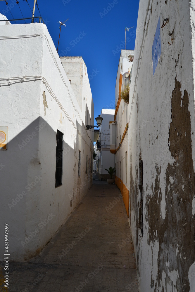 Fototapeta premium Altstadt Rota Andalusien in Spanien