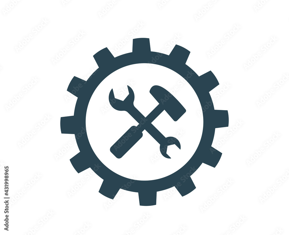 Vector illustration, logo, construction, industry. Vector illustration, logo, construction, industry.