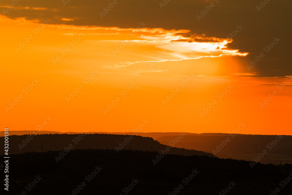 Obraz premium Sonnenuntergang