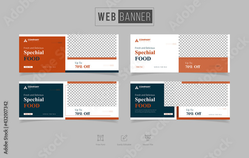 web banner for Mexican food restaurant