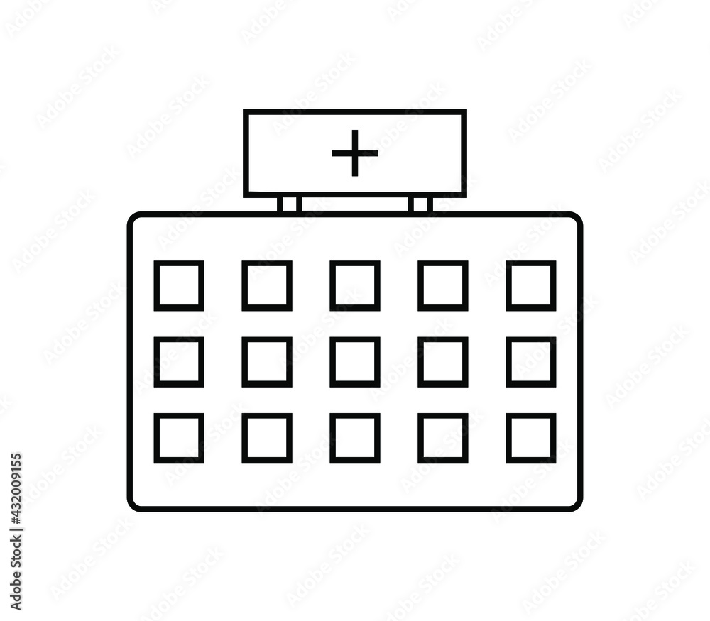 Hospital icon Hospital icon