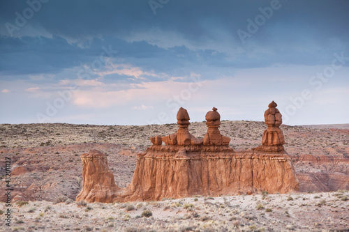Three Sisters at Goblin Valley