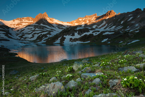 Ice lake Basin, USA photo