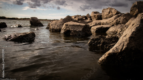 rocks on the beach © Hubert