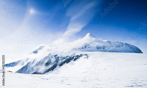 Highest point in Antarctica, Vinson Massif.