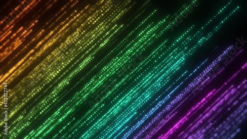 Diagonal Particles Loop RGB