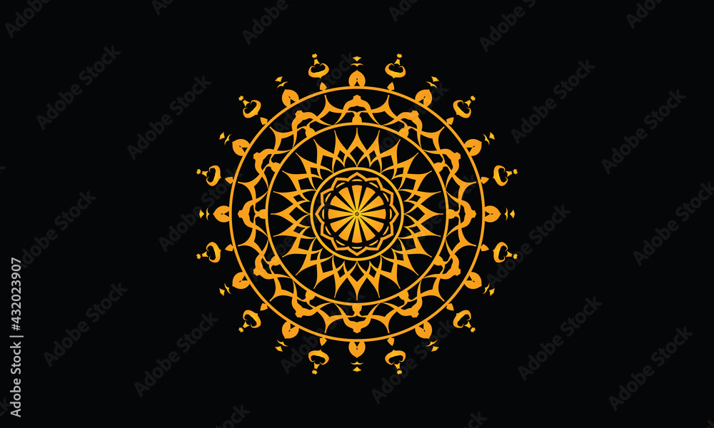 Luxury mandala design