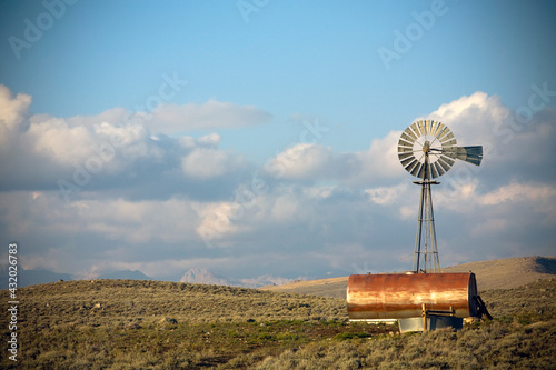 windmill near soda lake wildlife management area