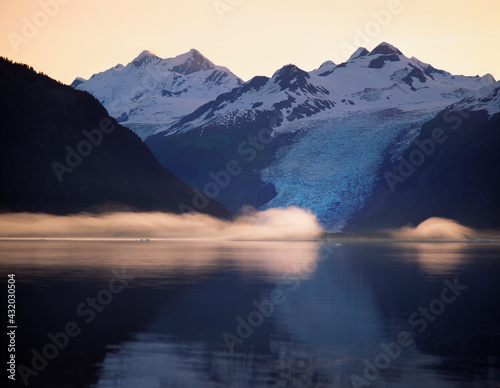 Harriman Fiord, Alaska photo