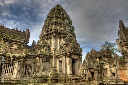 The Banteay Samre Temple located at Angkor in Cambodia photo