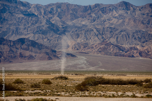 dust devil, Death Valley National Park photo