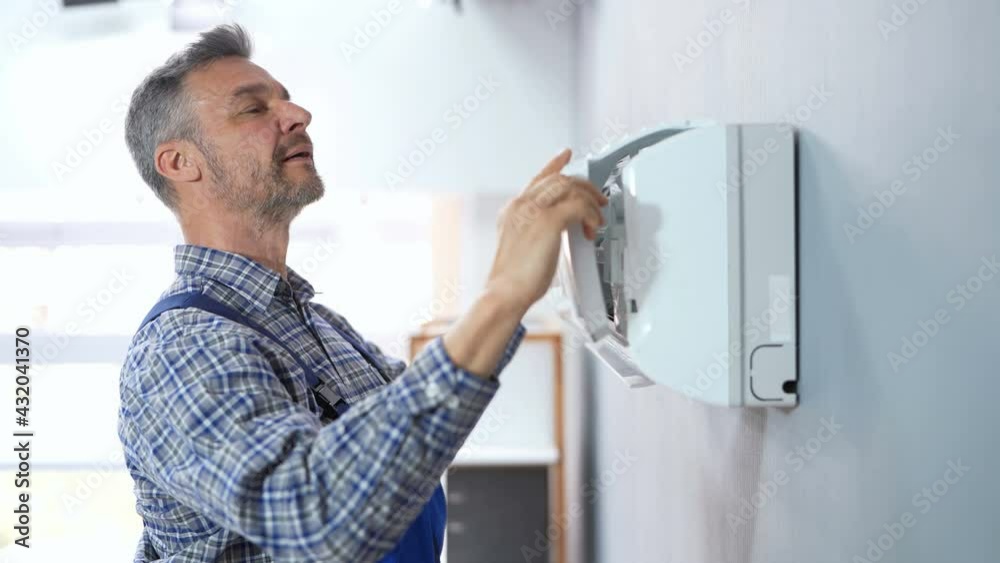 Air Condition Appliance Repair. Technician Air Condition Appliance Repair. Technician