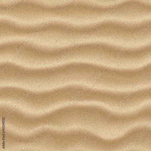 Seamless sand texture for summer backgrounds. beach or desert sand pattern