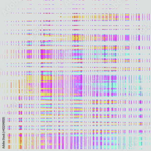 background with squares tartan rainbow colors 
