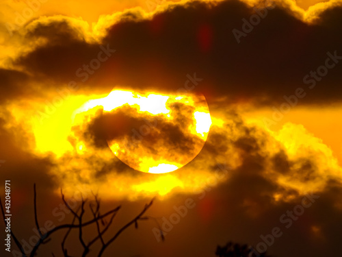 sun and clouds