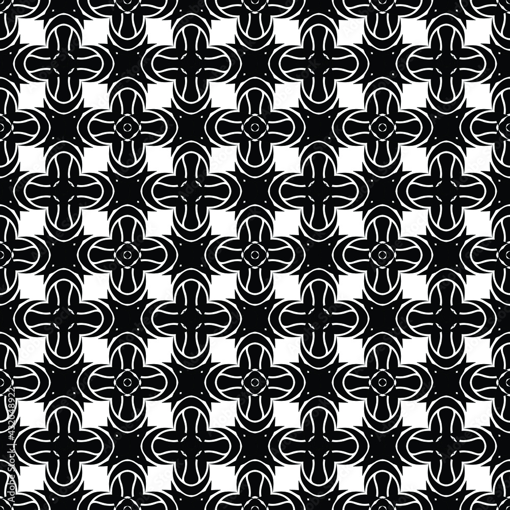 Fototapeta premium Turkish ornament Seamless Pattern style. Ramadan mubarak muslim background