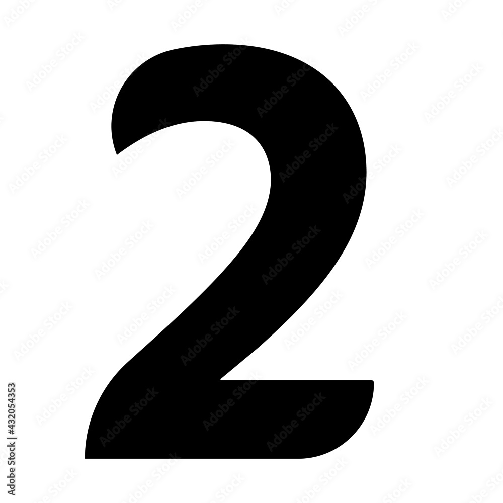 Number two of modern design on white background.
Vecorel design EPS 10 Number two of modern design on white background.
Vecorel design EPS 10