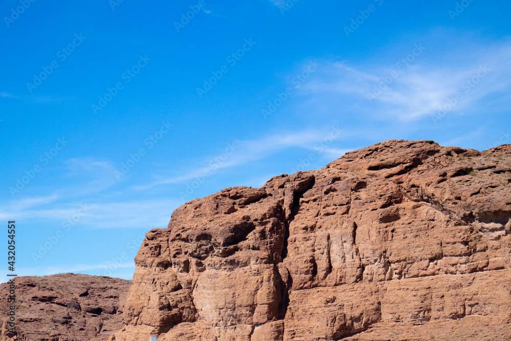 Fototapeta premium red rocks and sky