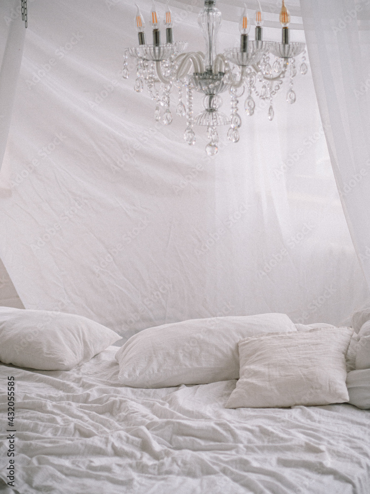 bed with pillows bed with pillows