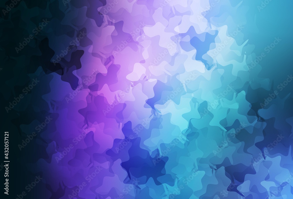 Dark Pink, Blue vector pattern with random forms. Dark Pink, Blue vector pattern with random forms.