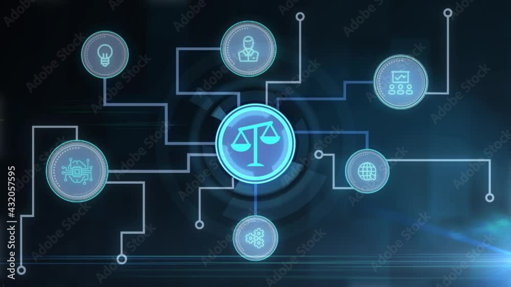 Business, Technology, Internet and network concept. Labor Law Lawyer Legal.