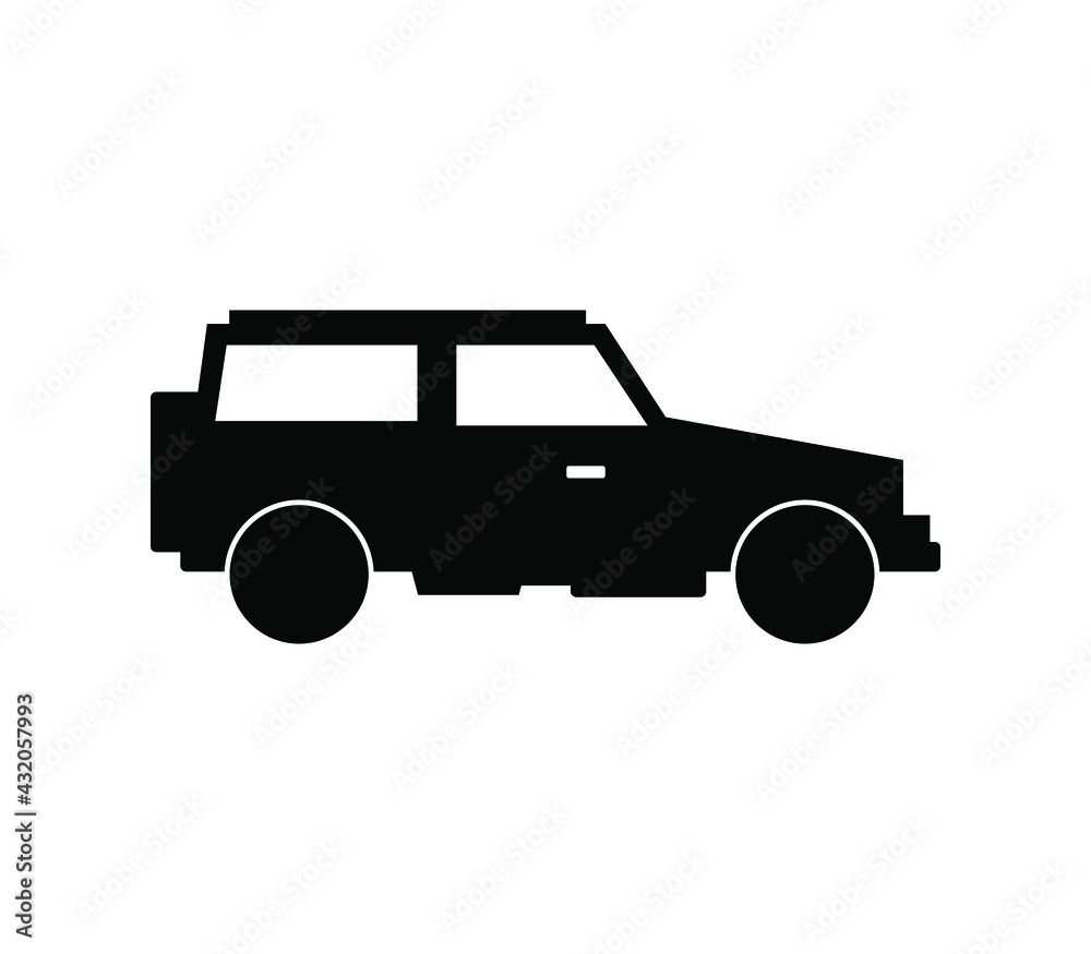 Obraz premium Jeep icon