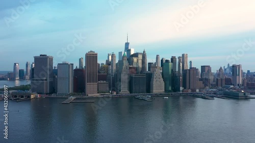 Wallpaper Mural Financial District at sunrise  Torontodigital.ca