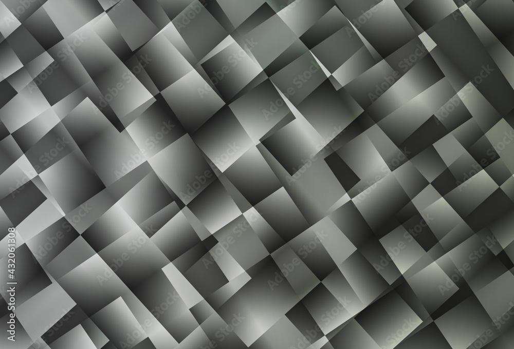 Light Gray vector abstract mosaic pattern. Light Gray vector abstract mosaic pattern.