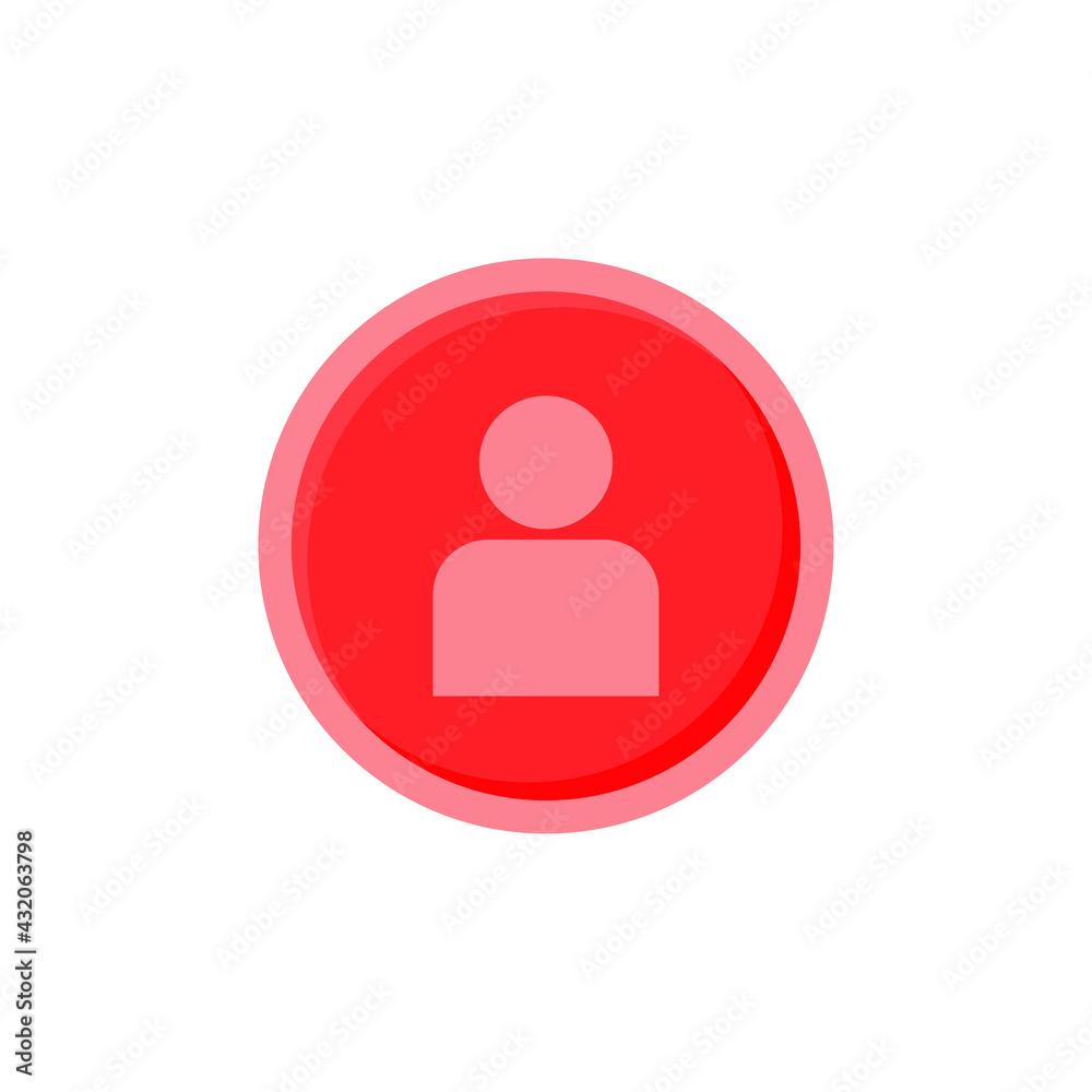 Contact Icon Conceptual Icon Colour Vector Design Contact Icon Conceptual Icon Colour Vector Design