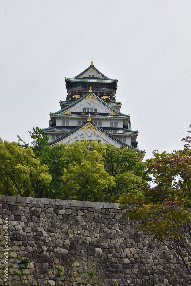 Obraz premium 大阪城天守閣