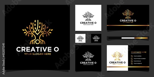 creative logo O