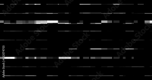Digital blocks animation. 4K motion graphics footage