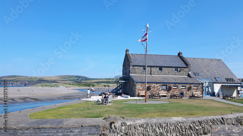 Beautiful landscape of Wigtown Town in Scotland photo