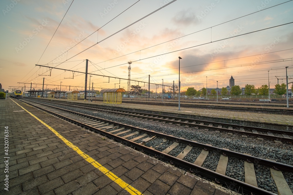 train in the station