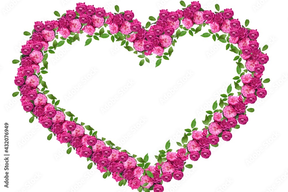 Corazón de flores para tarjetas de regalos, día de las madres, bodas, día de la mujer, 8 de marzo, cumpleaños, invitaciones	