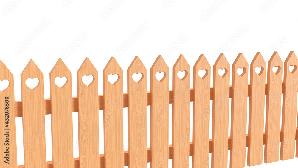 wooden fence isolated wooden fence isolated
