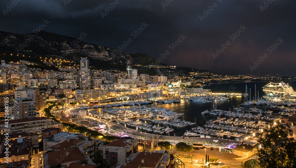 Monaco Main Harbour (French Riviera)