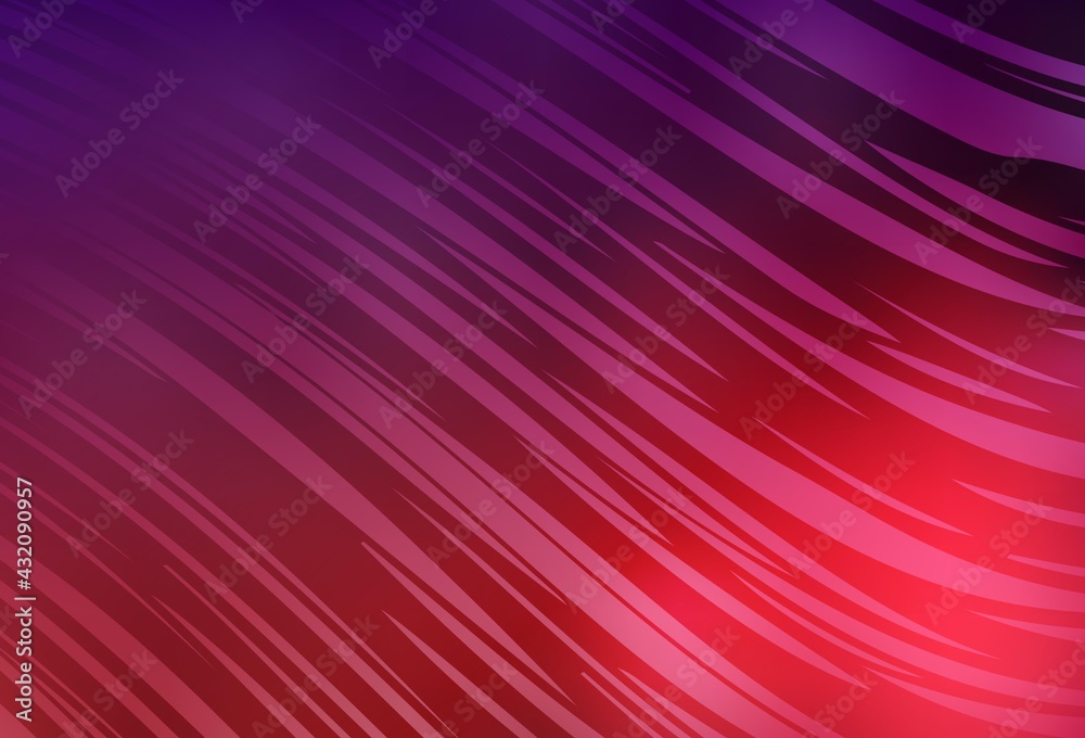 Fototapeta premium Dark Purple, Pink vector abstract layout.