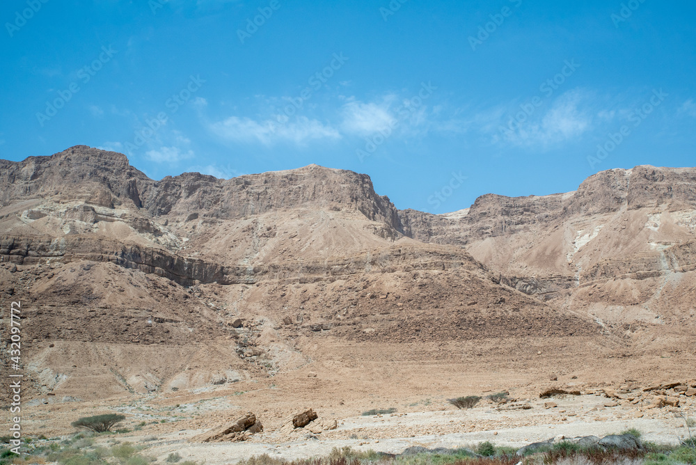 The Negev Desert in southern Israel 
