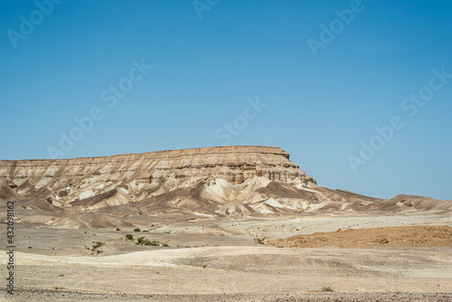 The Negev Desert in southern Israel 