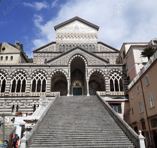 DUOMO DI AMALFI,ITALIA,4 MAGGIO 2021.