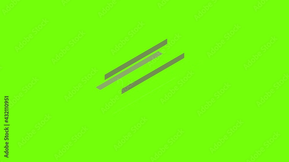 Profile plasterboard icon animation cartoon object on green screen background Profile plasterboard icon animation cartoon object on green screen background