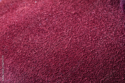 wine color suede textured background