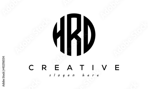 Letter HRO creative logo design vector	 photo