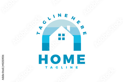 home blue logo