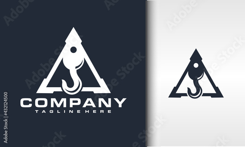 triangle crane hook logo