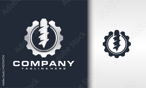 drill gear logo photo