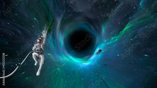 Vászonkép Space background